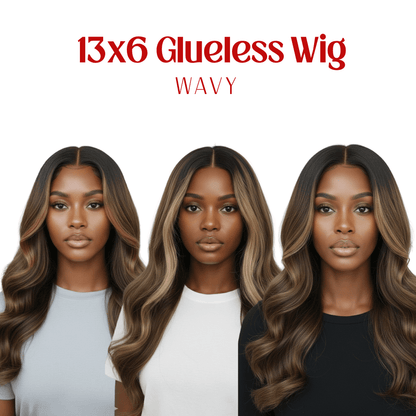 Dream Hair Wavy 13x6 Glueless Wig 18" - gtwtoporld.com