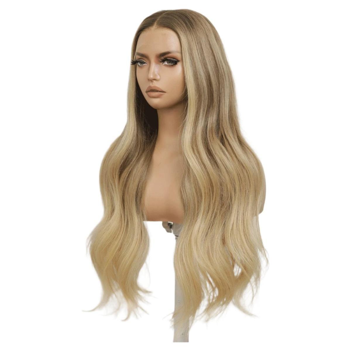 Dream Hair Wavy wig Indian virgin 22" (human hair) - gtwtoporld.com