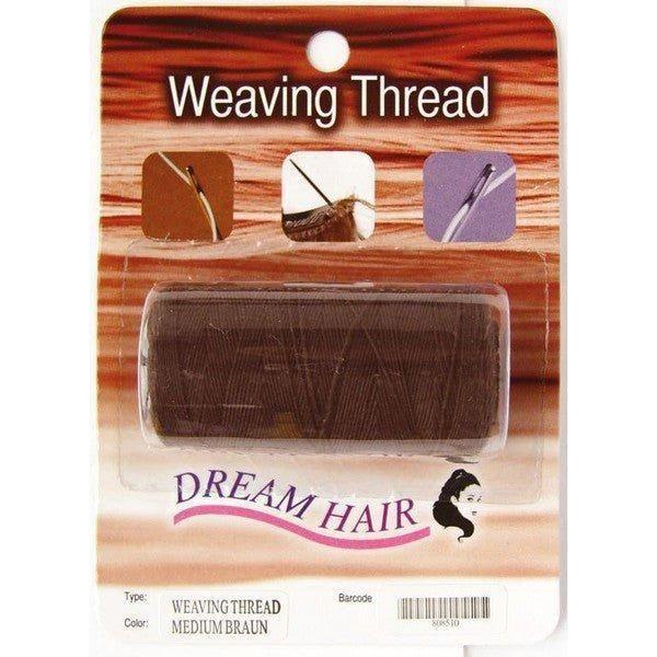 Dream Hair Weaving Thread, Medium Brown, 3cm - gtwtoporld.com