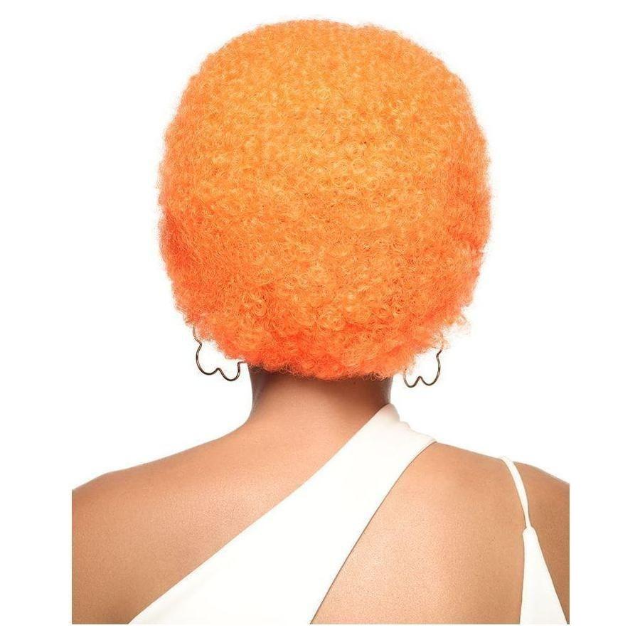 Dream Hair Wig Afro Medium Synthetic Hair, Kunsthaar Perücke, Afroperücke, Color:Orange - gtwtoporld.com
