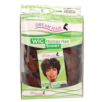 Dream Hair Wig HUMAN HAIR Short 0003 - gtwtoporld.com
