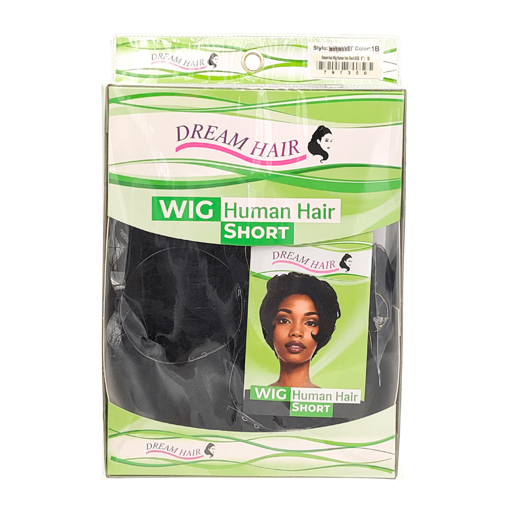 Dream Hair Wig HUMAN HAIR Short 0005 - gtwtoporld.com