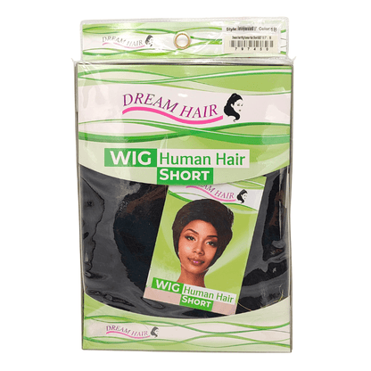 Dream Hair Wig HUMAN HAIR Short 0007 - gtwtoporld.com