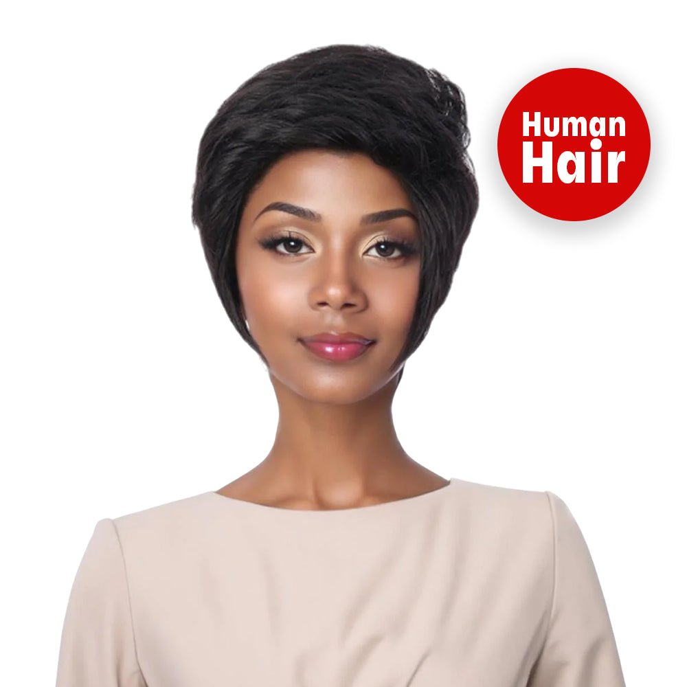 Dream Hair Wig HUMAN HAIR Short 0007 - gtwtoporld.com