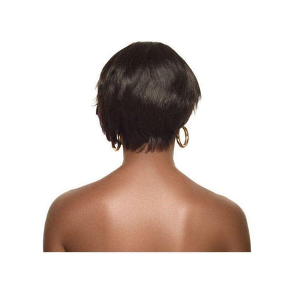 Dream Hair Wig HW Highlight Human Hair, Echthaar Perücke, Colour:1B - gtwtoporld.com