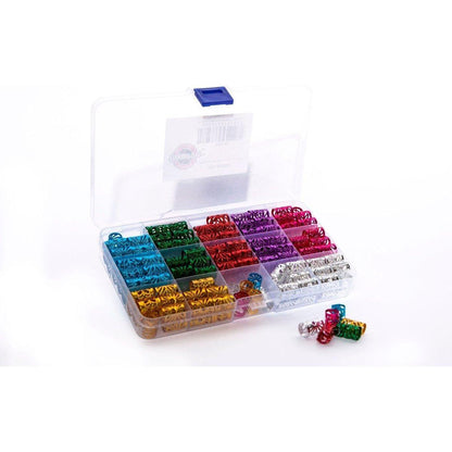 Dreamfix 170Pcs Hair Bead Vibrant Colors 7 Colors - gtwtoporld.com