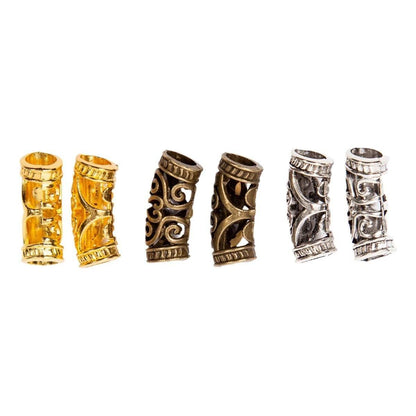 Dreamfix 32Pcs African Hair Beads 4 Style - gtwtoporld.com