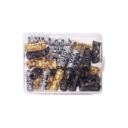 Dreamfix 32Pcs African Hair Beads 4 Style - gtwtoporld.com