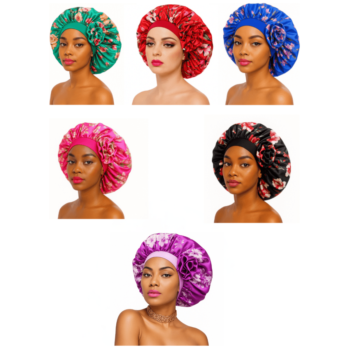 Dreamfix 3D Blume Bonnet - Erwachsene - gtwtoporld.com