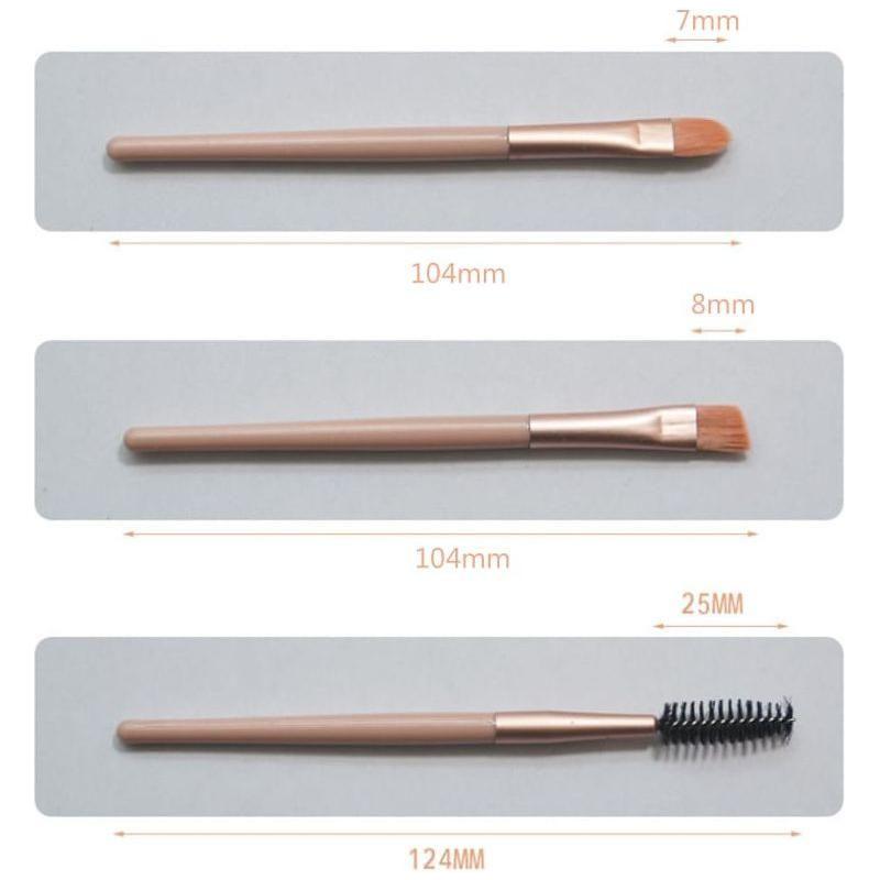 Dreamfix 8pcs Travel Makeup Brush Pink - gtwtoporld.com