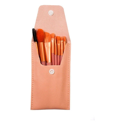 Dreamfix 8pcs Travel Makeup Brush Pink - gtwtoporld.com