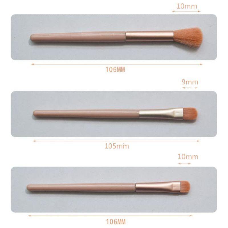 Dreamfix 8pcs Travel Makeup Brush Pink - gtwtoporld.com