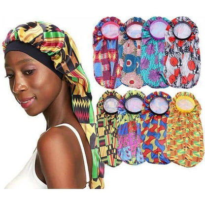 Dreamfix Africa Long Print Bonnet - gtwtoporld.com