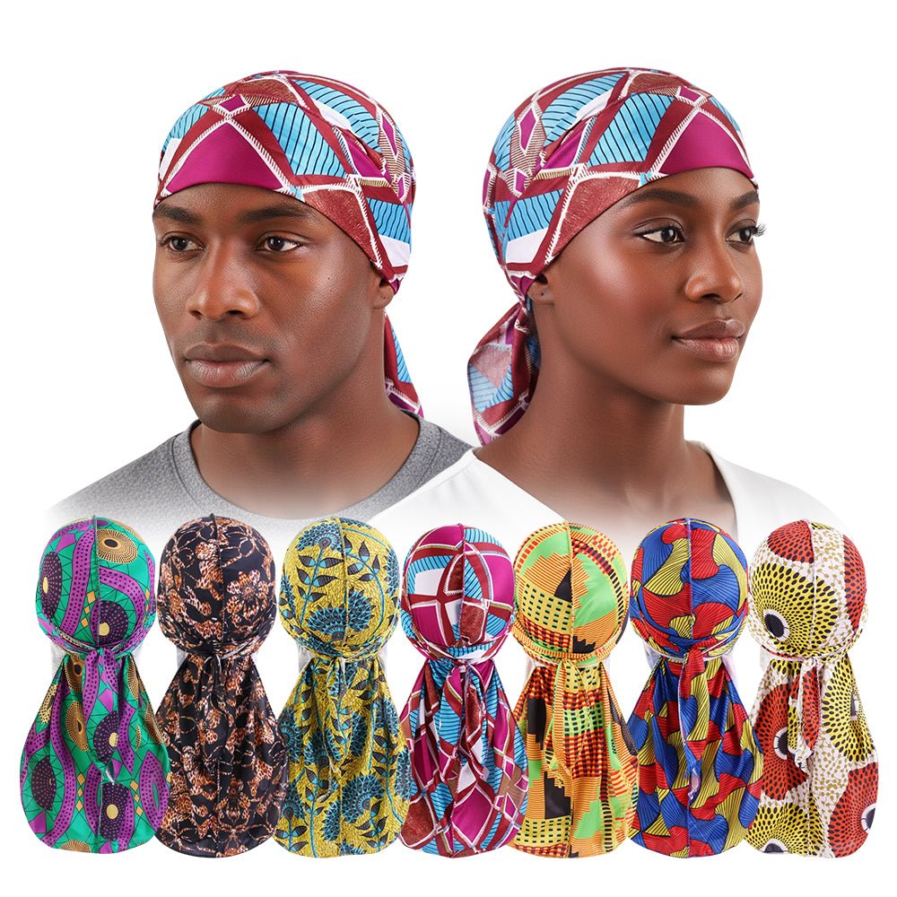 Dreamfix Africa Print Design Durags - gtwtoporld.com