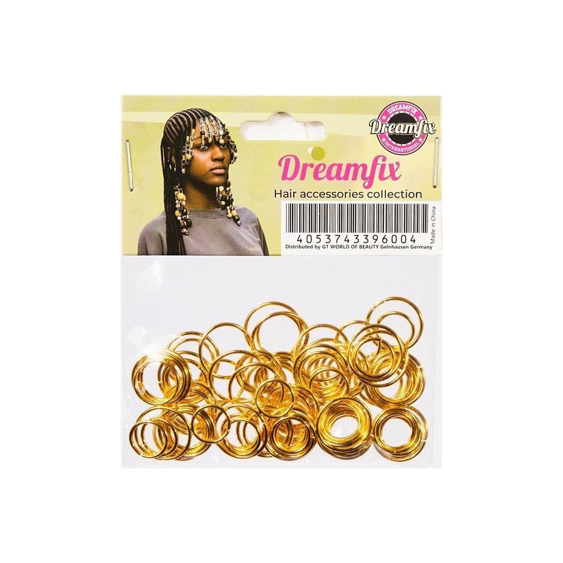 Dreamfix African Women Spring Twist Hair Rings 100 pcs - gtwtoporld.com