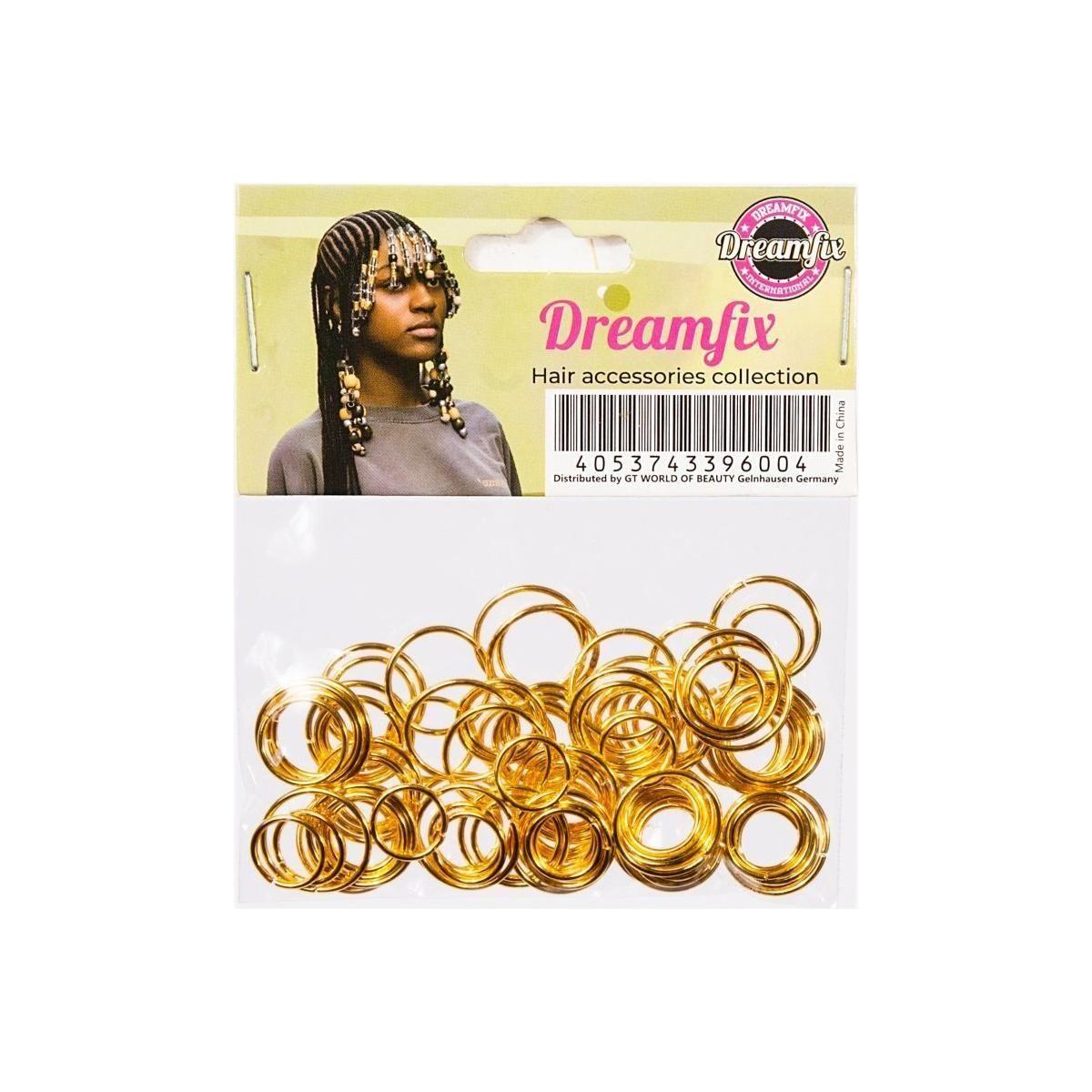 Dreamfix African Women Spring Twist Hair Rings 100 pcs - gtwtoporld.com