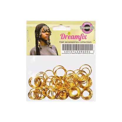 Dreamfix African Women Spring Twist Hair Rings 100 pcs - gtwtoporld.com