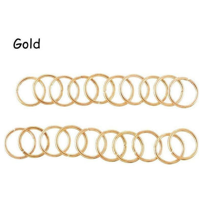 Dreamfix African Women Spring Twist Hair Rings 60 pcs - gtwtoporld.com