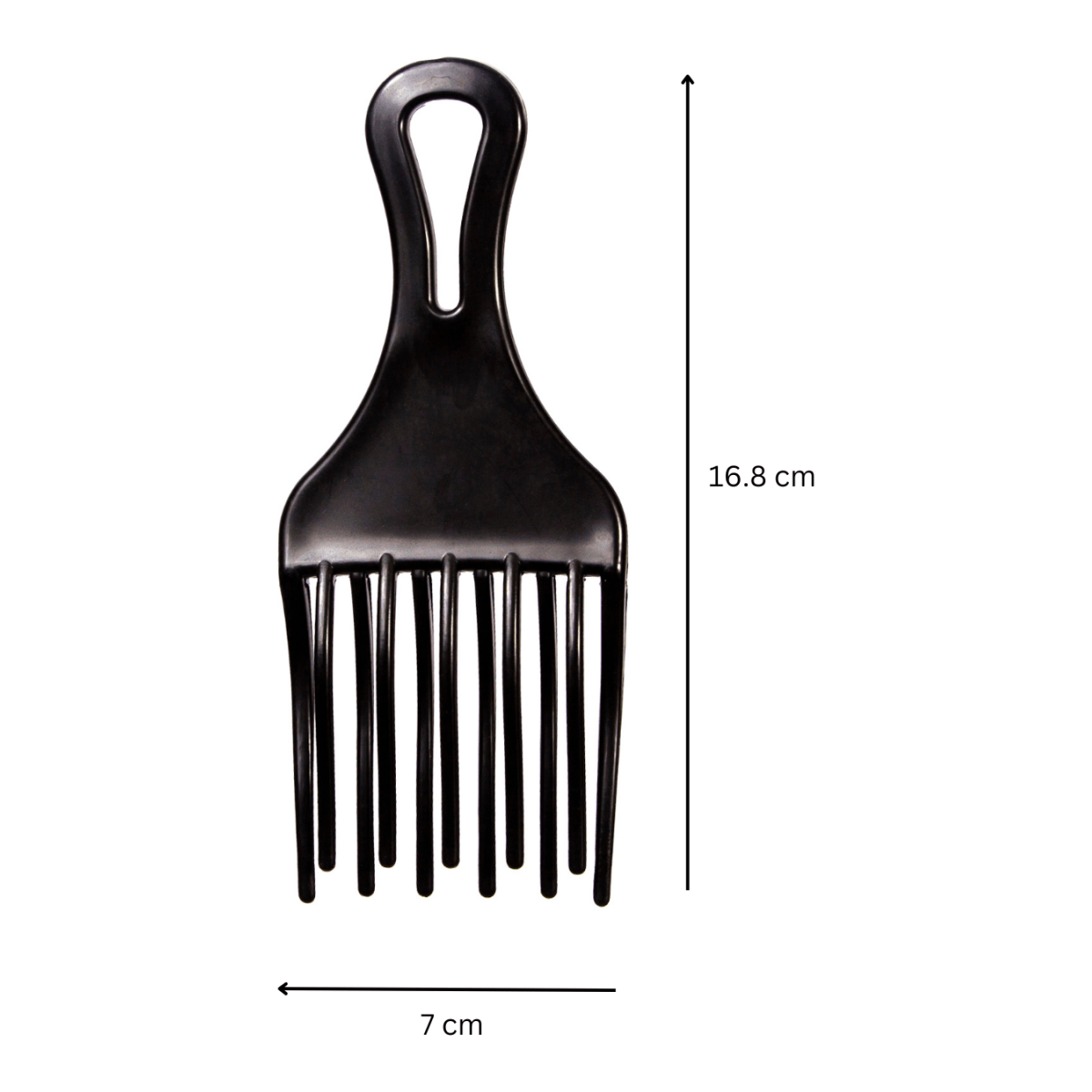 Dreamfix Afro Comb Black Small / Large - gtwtoporld.com