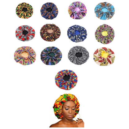 Dreamfix Ankara Print Bonnet Adult - gtwtoporld.com
