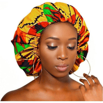 Dreamfix Ankara Print Bonnet Adult - gtwtoporld.com