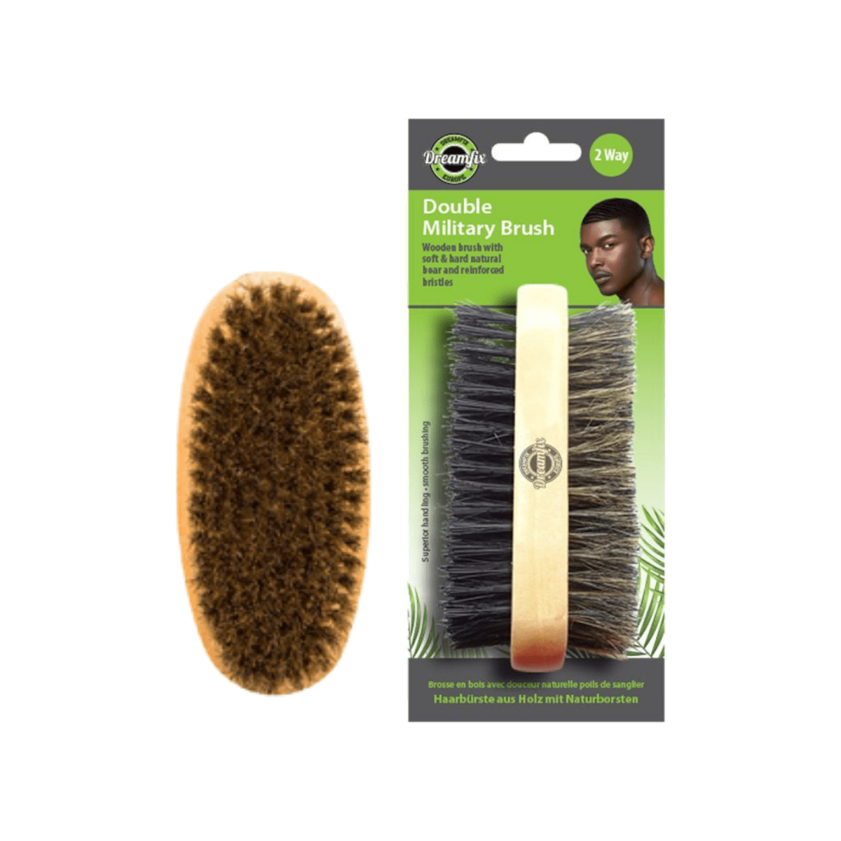 Dreamfix Brush Two Way Millitary Brush - gtwtoporld.com