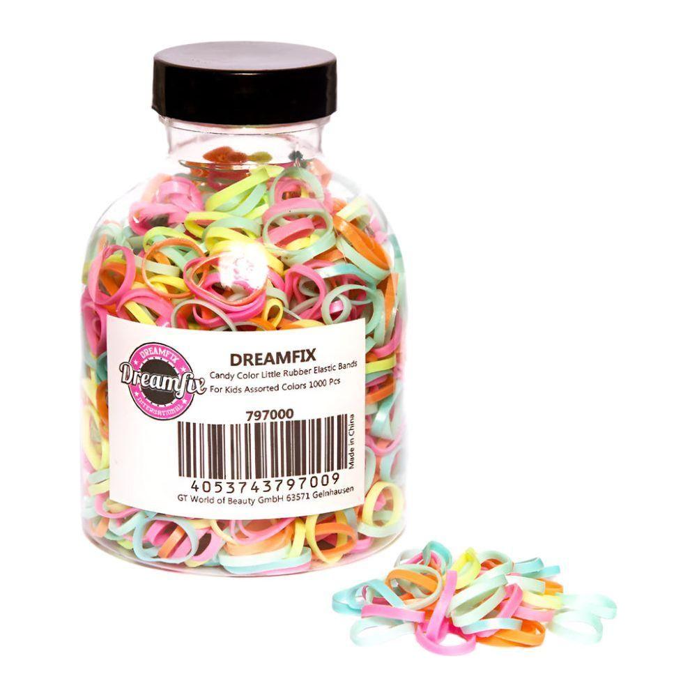 Dreamfix Candy Little Rubber Elastic Bands Kids 1000pcs - gtwtoporld.com