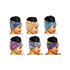 Dreamfix Colorful Head Band - gtwtoporld.com