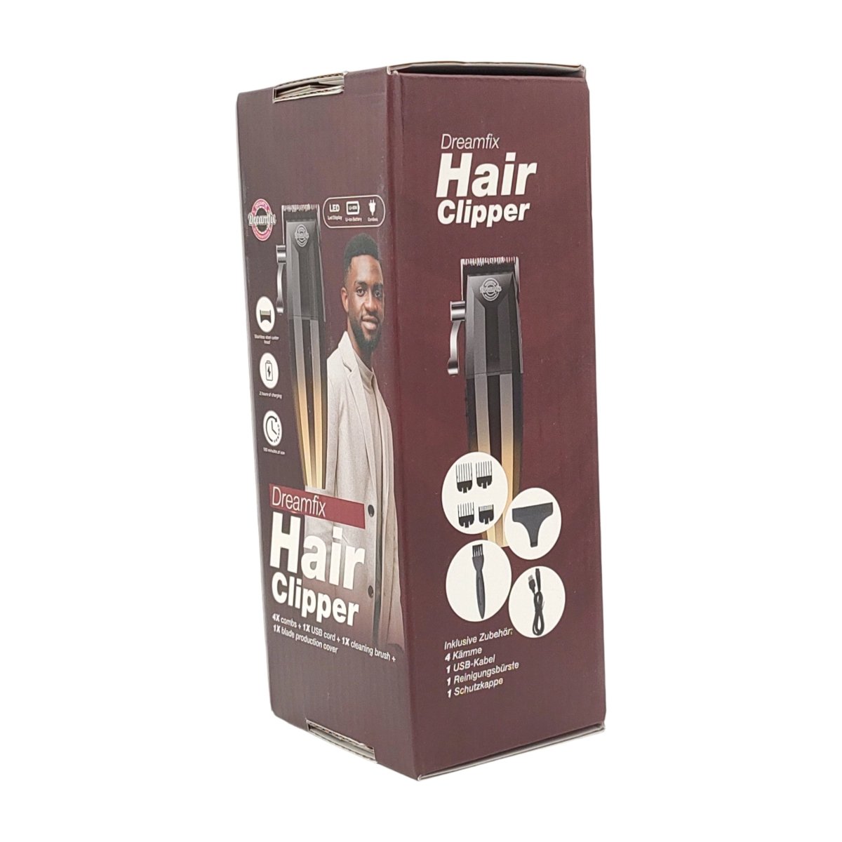 Dreamfix Cordless Hair Clippers for Men – USB Rechargeable - gtwtoporld.com