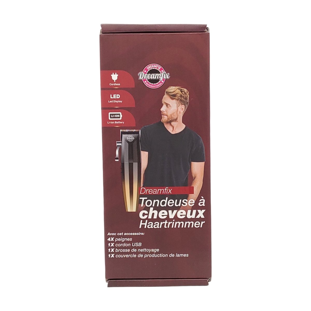 Dreamfix Cordless Hair Clippers for Men – USB Rechargeable - gtwtoporld.com