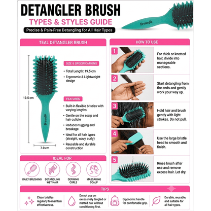 Dreamfix Define Styling Curl Brushes 133g - gtwtoporld.com