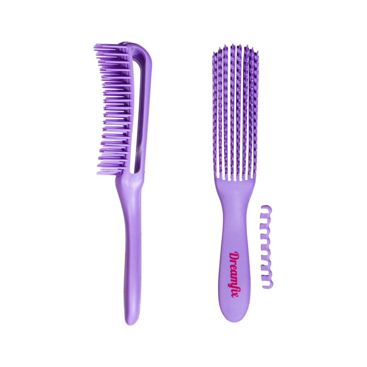Dreamfix Detangler Hair Brush without/With Rubber Assorted - gtwtoporld.com