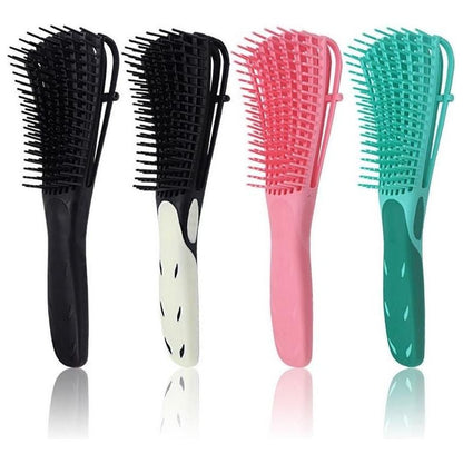 Dreamfix Detangler Hair Brush without/With Rubber Assorted - gtwtoporld.com