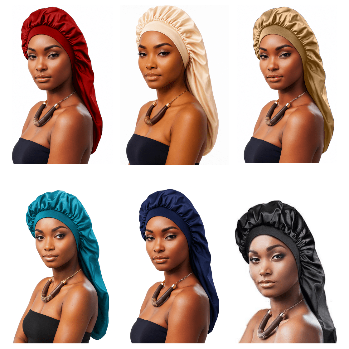 Dreamfix Double Layer Long Hair Bonnet - gtwtoporld.com