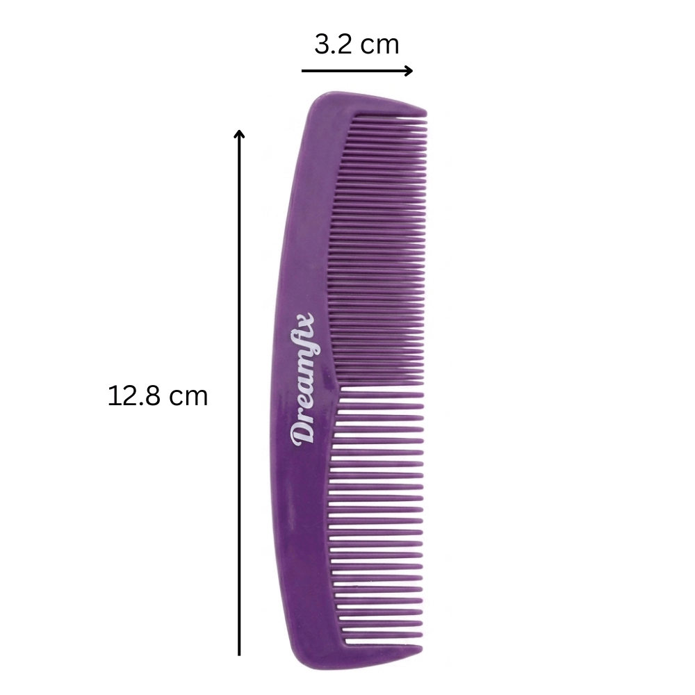 Dreamfix Double tooth Comb Black (Small &amp; Large) - gtwtoporld.com