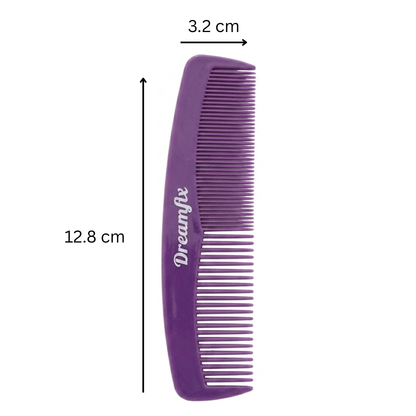 Dreamfix Double tooth Comb Black (Small &amp; Large) - gtwtoporld.com