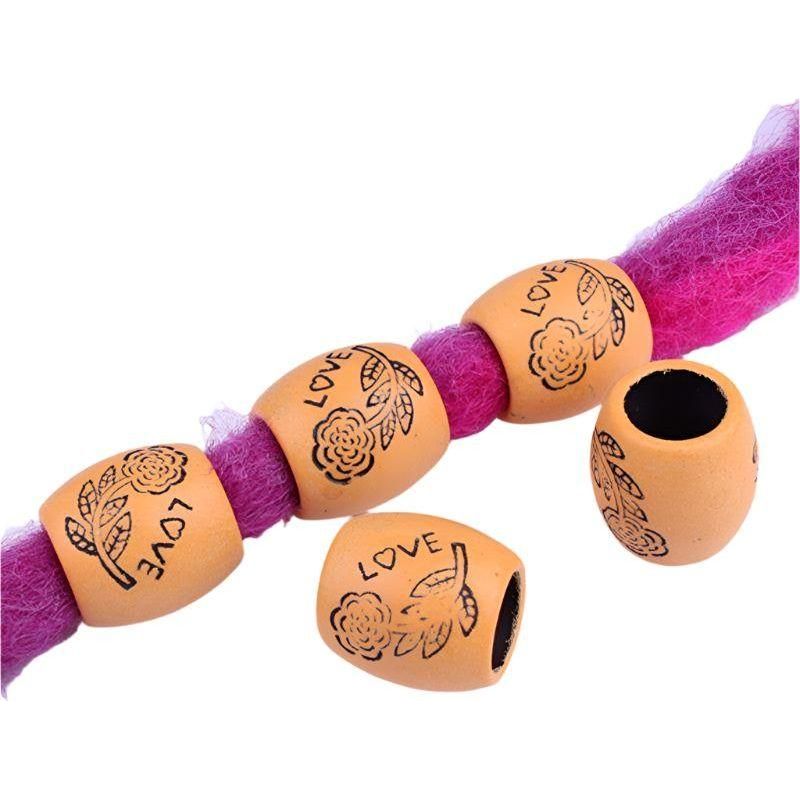 Dreamfix Dreadlocks Beads DIY Hair Braid 24Pcs - gtwtoporld.com