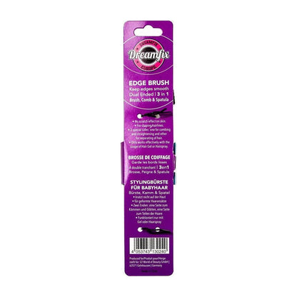 Dreamfix Edge Brush 3 in 1 Brush, Comb &amp; Spatula - gtwtoporld.com