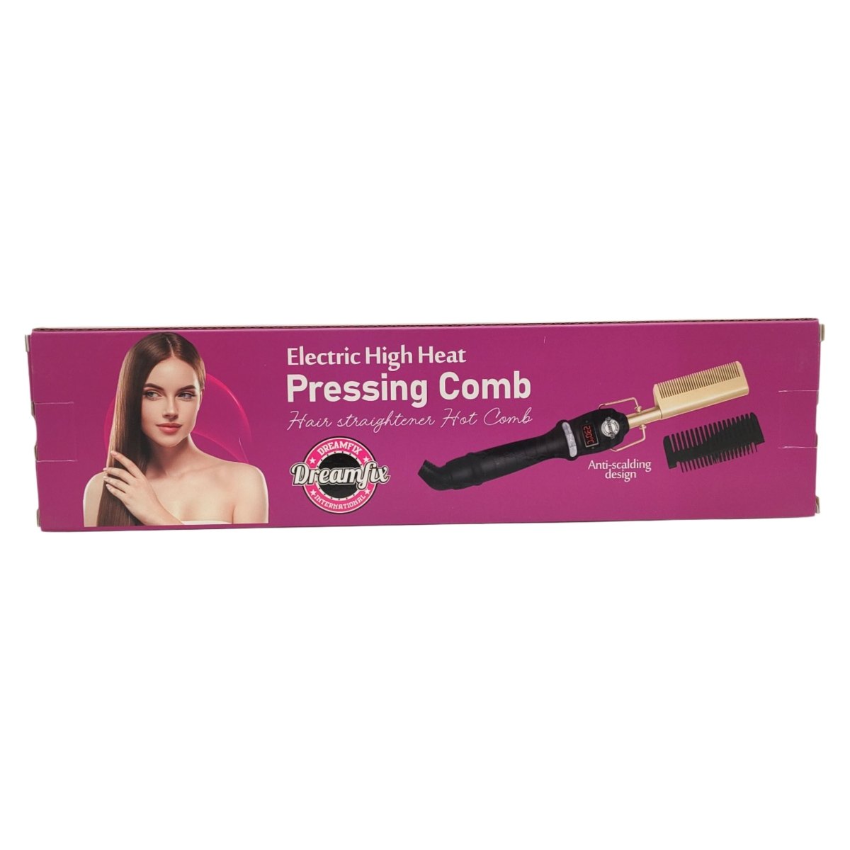 Dreamfix Electric Ceramic Hot Comb – Adjustable Heat - gtwtoporld.com