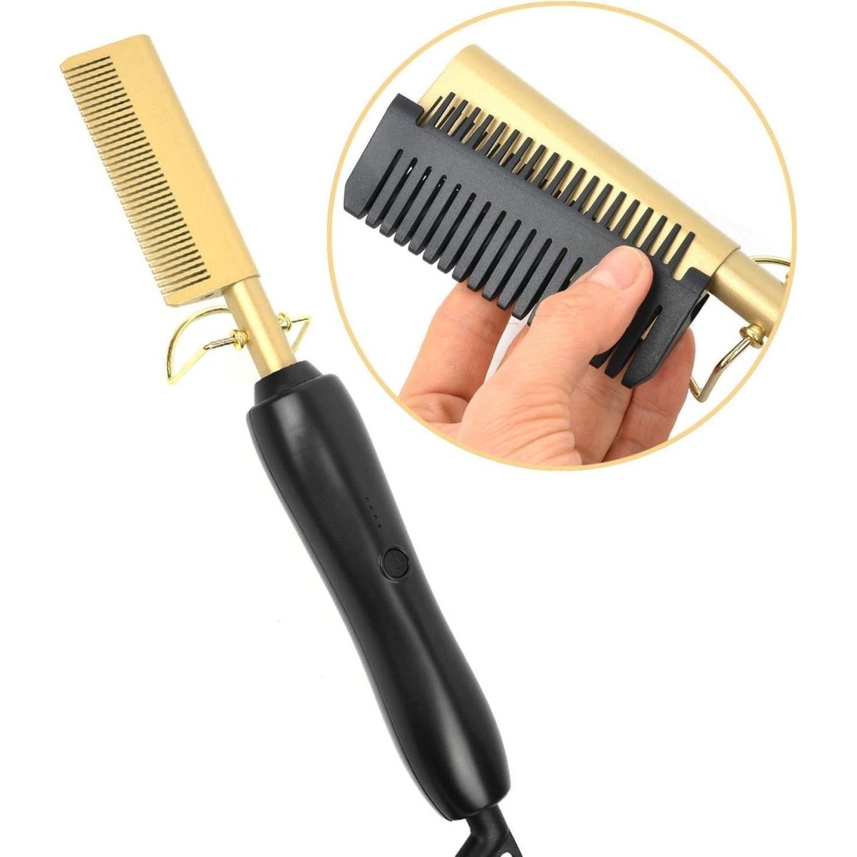 Dreamfix Electric Ceramic Hot Comb – Adjustable Heat - gtwtoporld.com