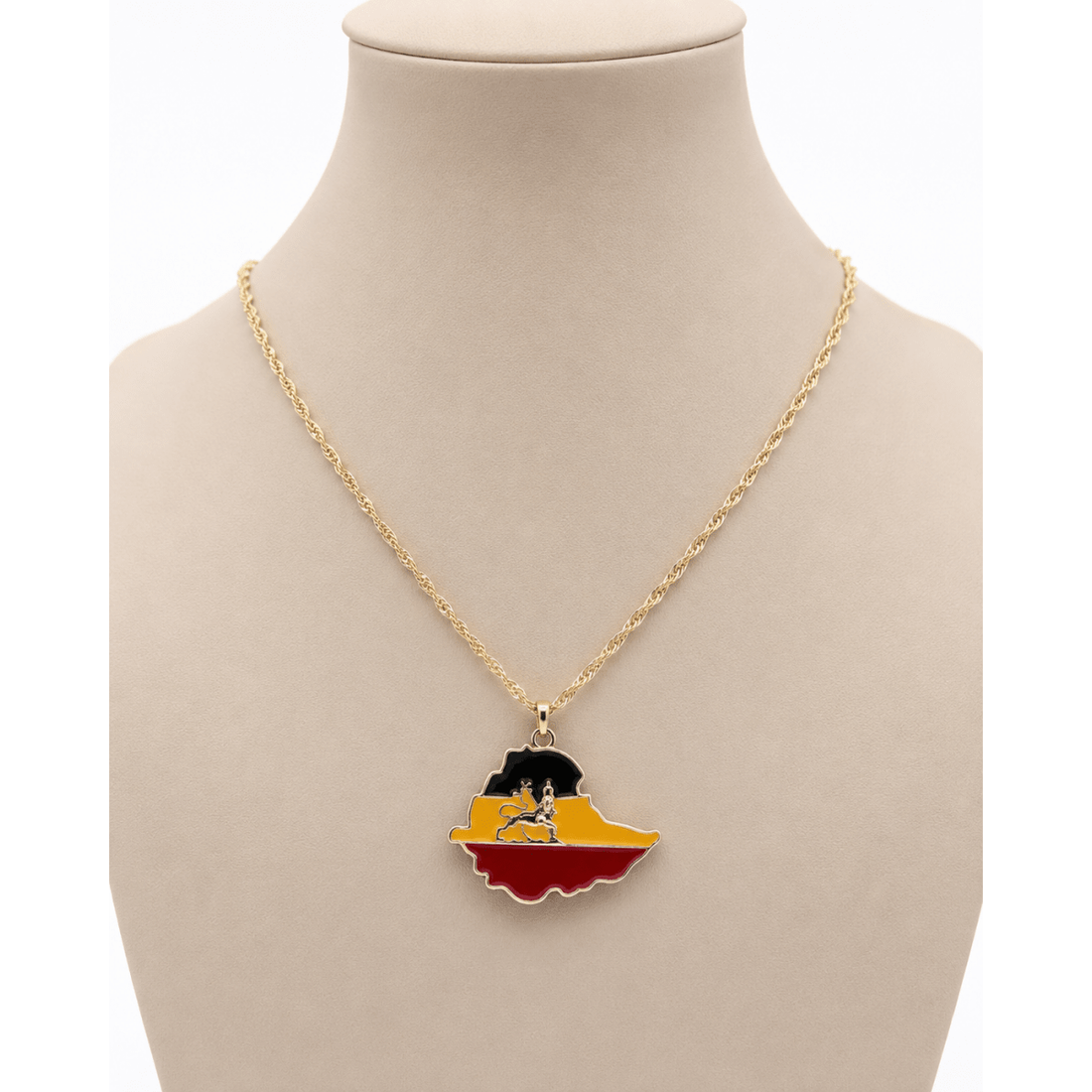 Dreamfix Ethiopia Pendant with Lion Emblem - gtwtoporld.com
