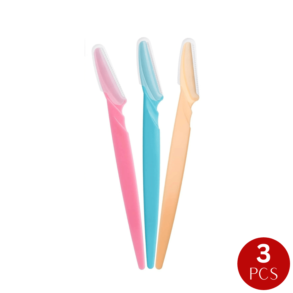 Dreamfix Eyebrow Razor Pack Pink/Blue/Yellow (3 pcs) - gtwtoporld.com
