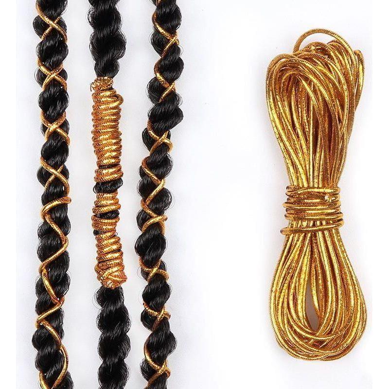 Dreamfix Golden &amp;Silver String for Hair 12pcs - gtwtoporld.com