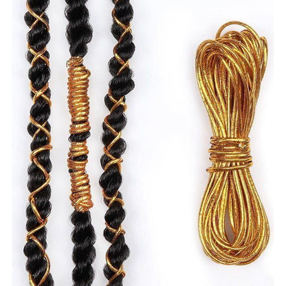 Dreamfix Golden &amp;Silver String for Hair 12pcs - gtwtoporld.com