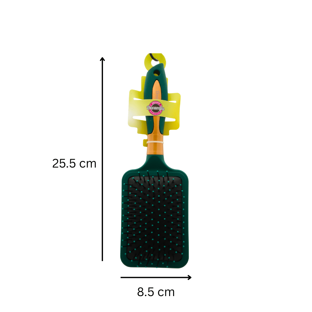 Dreamfix Green Air Cushion Brush (Square &amp; Vent &amp; Paddle) - gtwtoporld.com