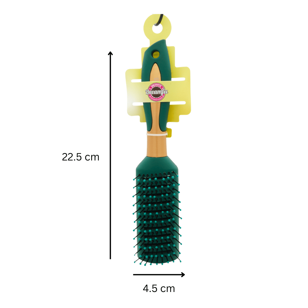 Dreamfix Green Air Cushion Brush (Square &amp; Vent &amp; Paddle) - gtwtoporld.com