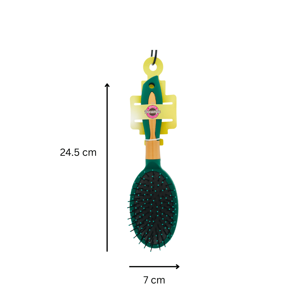 Dreamfix Green Air Cushion Brush (Square &amp; Vent &amp; Paddle) - gtwtoporld.com