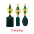 Dreamfix Green Air Cushion Brush (Square & Vent & Paddle) - gtwtoporld.com