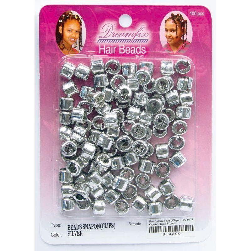 Dreamfix Hair Beads Open &amp; Close 100 Per Pack - gtwtoporld.com
