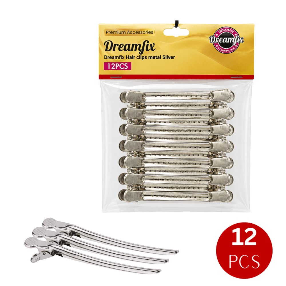 Dreamfix Hair Clips Metal (12 pcs) - gtwtoporld.com